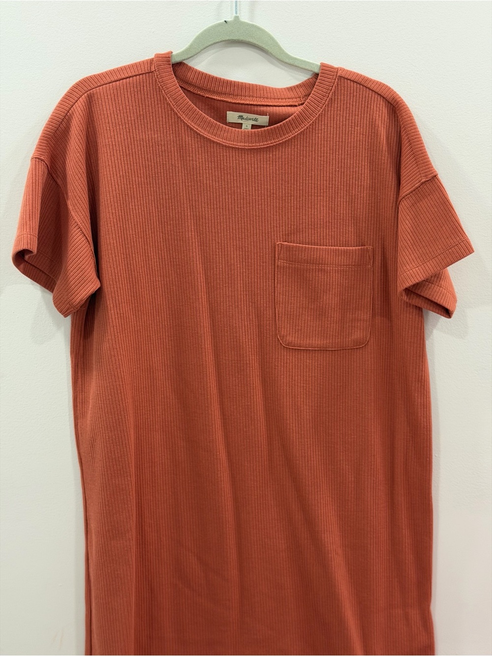 Madewell Ribbed Pocket Tee Dress - Picture 5 of 5